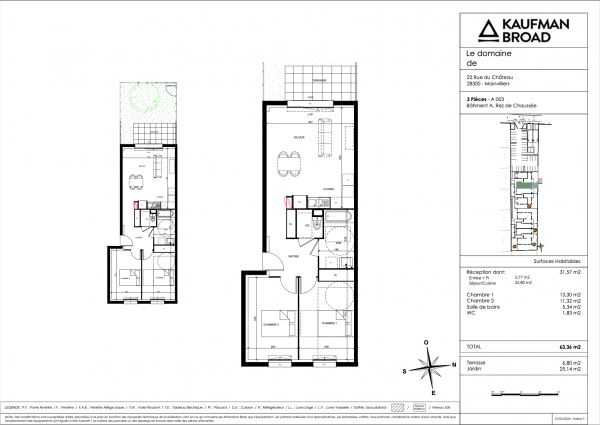 Offres de vente Appartement Mainvilliers 28300